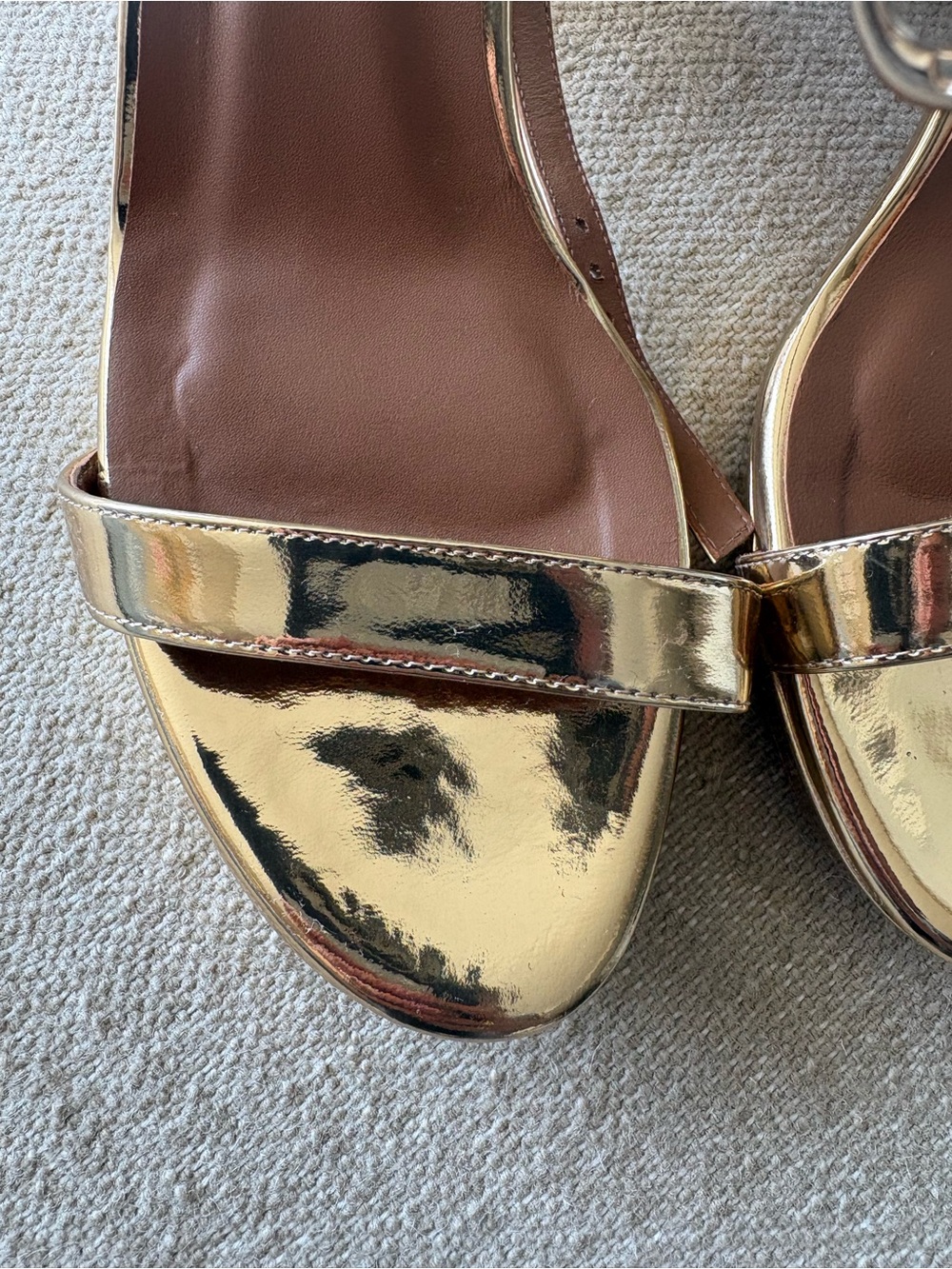Margaux “The Stella” Gold Platform Heel, 37.5 - Picture 2 of 9